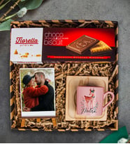 eJOYA Kişiye Özel Türk Kahvesi Fincanı & Choco Biscuit & Kişiye Özel Fotoğraflık 111775 Ürün Kodu : EJ111775