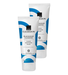 Siyah Noktaların Görünümü İçin Ferahlatan Arındırıcı Yüz Maskesi 75 Ml. İkili Paket