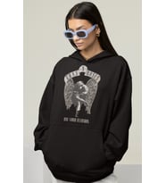 Guns In Roses Use Your Illusion Baskılı Unisex Oversize Rock Metal Müzik Grubu Hoodie