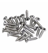 Fender Pickguard Mounting Screws Chrome