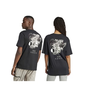 Adidas M T Ce Space T Unisex Günlük Tişört JI6791 Siyah