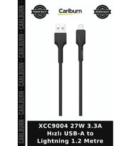 XCC9004 27W 3.3A Hızlı USB-A to Lightning 1.2 Metre Veri Kablosu Cihaz Ucu Günlük Aksesuar
