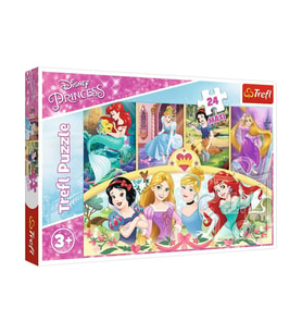 PUZZLE-14294 Princess 24 Parça Maxi Çocuk Puzzle
