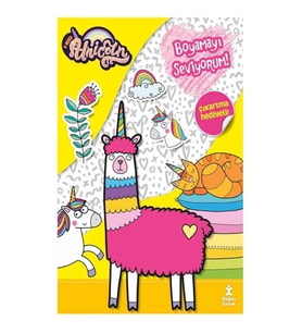 I Love Unicorn Boyamayı Seviyorum