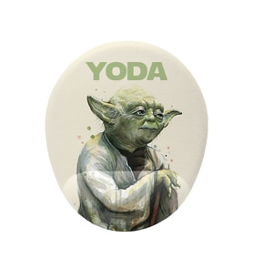 Usta Yoda Desenli Bilek DestekliKaymaz Buruşmaz Kırılmaz Mouse Pad