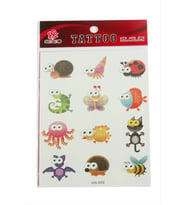 Hayvancık Tattoo Dövme Sticker (Beyaz)