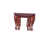 Zigon ST 18465 klasik Model Sehpa Kayın Aslan Oyma ayak Parlak Ceviz Lake El yapı