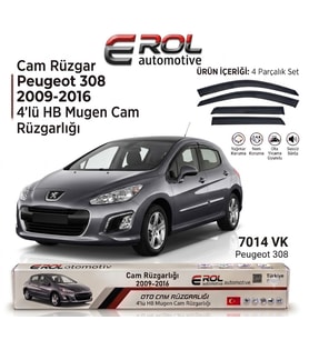 PEUGEOT 308 (2009-2016) 4'LÜ HB CAM RÜZGARLIĞI