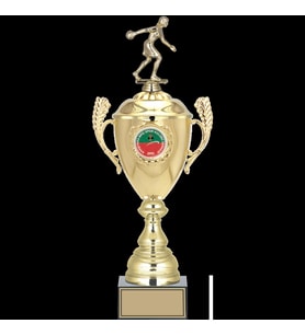 ODAK KUPA - Figürlü Kupalar - Bowling Kadın Figürlü Kupalar FG-080 B - 47 cm