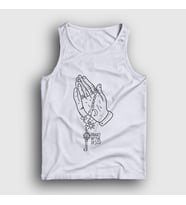 Presmono Unisex Beyaz Pray Panic! at the Disco Atlet 73139tt (Beyaz)
