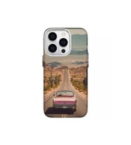Iphone 13 Pro Uyumlu Yol Tasarimli Lüks Silikon Kilif (Çok Renkli)