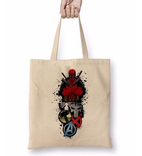 Deadpool 05 Bez Çanta Uzun Saplı