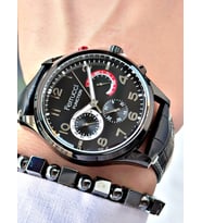 Ferrucci Function FCF 03318FK.05 Deri Kordon Erkek Kol Saati