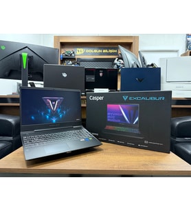 Casper Excalibur G770.1245-8EH0T-B Intel i5 12450H 8GB 500GB RTX3050 W11 15.6” FHD 144Hz (İKİNCİ EL)
