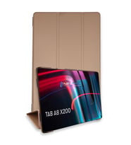 Samsung Galaxy X200 Tab A8 10.5 Kılıf Tablet Smart Kılıf - Rose Gold