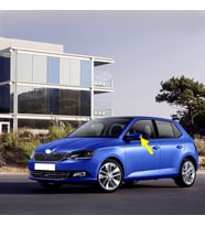 Skoda Fabia 3 2015-2018 Sol Dikiz Ayna Sinyal Lamba Camı 6V0949101