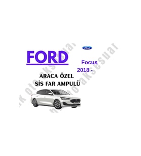 Ford Focus 4 2018 - Günümüz Araca Özel Sis Far Ampulü h8