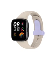 Mey İthalat® Redmi Watch 3 Origin Silikon Kordon - Bej