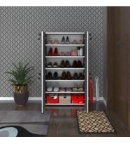 Kenzlife ayakkabılık ayakkabı dolabı kilitli be real gri 120*70*32 kapaklı arkalıklı ofis dolabı iki bölme (Karışık)