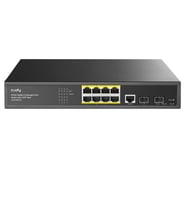 CUDY 8port GS2008PS2 2X-SFP Gigabit Full PoE 120w Yönetilebilir Switch