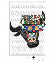 Chicago Bulls Clone Bull Puzzle 240 Parça Yapboz