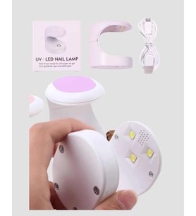 Mey İthalat® UV ve LED Jel Kurutmaya Uygun – Çift Dalga Boylu Mini Kurutucu Yeni Nesil