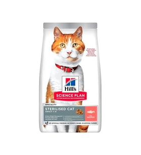 Hills Sterilised Adult Somonlu Kısırlaştırılmış Yetişkin Kedi Maması 10 Kg