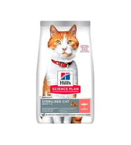 Hills Sterilised Adult Somonlu Kısırlaştırılmış Yetişkin Kedi Maması 10 Kg (STD)