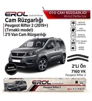 PEUGEOT RİFTER (2019>) 2'Lİ ÖN MUGEN CAM RÜZGARLIĞI