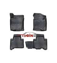 Toyota Land Cruiser Prado J150 3D Havuzlu Paspas 2019 Siyah (Karışık)