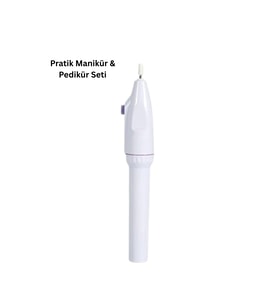 Taşınabilir Profesyonel Manikür Pedikür Seti