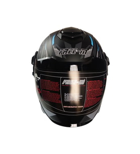 Motosiklet Yarım Kask Double Güneş Vizörlü Siyah Ece Sertifikalı Abs Material Motor Kaskı Turkuaz