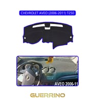 CHEVROLET AVEO 2006-2011 T250TORPİDO KORUMA HALISI MAVİ KENAR