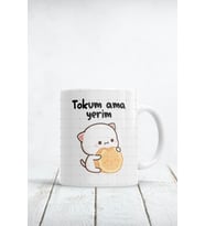 Tokum Ama Yerim Baskılı Kupa Bardak