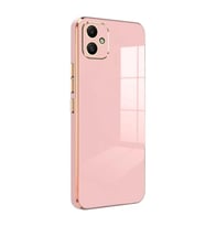 Samsung Galaxy A05 Kılıf Volet Silikon - Pembe