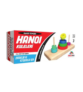 Redka Hanoi Kuleleri (Renksiz)