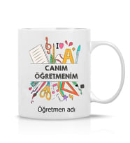 Öğretmenler Gününe Özel Hediye Çay Kahve Kupa Bardak-0013