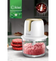 Kiwi Kc-8221 Kablosuz Şarjlı Gıda Doğrayıcı – 1.2L Cam Hazne, Paslanmaz Çelik Bıçaklı Mutfak Robotu