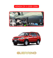 HONDA CR-V 2000-2006TORPİDO KORUMA HALISI KIRMIZI KENAR