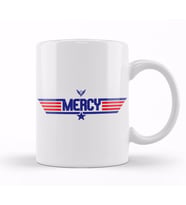 Topgun Mercy Overwatch Kupa Bardak Porselen
