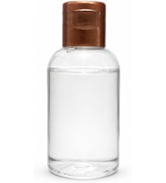 50 Adet 50 ML Boş Plastik Şişe OM61 Bronz Kapak