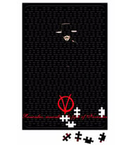 V For Vendetta Remember Puzzle 240 Parça Yapboz