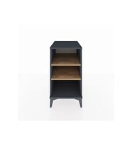 Kronos Komodin 2 Raflı 44x59x80 Antrasit-Çam