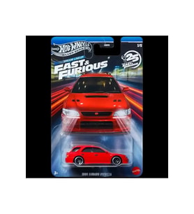 Hot Wheels Fast And Furious 1999 Subaru Impreza Silver Series Diecast Araba