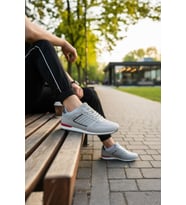 Enoch Erkek Retro Spor Ayakkabı - Günlük Koşu ve Yürüyüş Sneaker