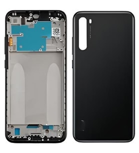 Xiaomi Redmi NOTE 8 FULL Kasa Arka Kapak Takım SİYAH