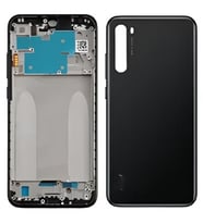 Xiaomi Redmi NOTE 8 FULL Kasa Arka Kapak Takım SİYAH