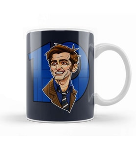 10th Doctor The Tenth Doctor Kupa Bardak Porselen