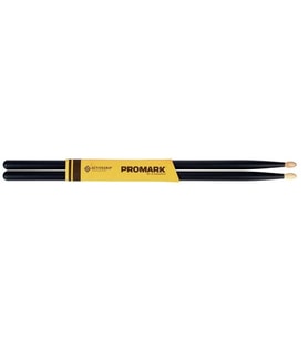 Promark TX5AW-AG ActiveGrip 5A Hickory Baget (Profesyonel)  Isıya Duyarlı Patentli Kaymaz Kaplama, Terledikçe Artan Tutuş Gücü ve Dengeli 5A Profil
