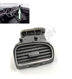 Golf 6  (2009 / 2013) Torpido Ön Sağ Havalandırma 5K0819704K